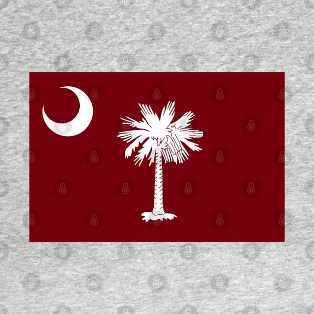 Flag of South Carolina - Garnet by brigadeiro